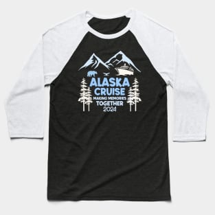 Family Friends and Group Alaska Cruise 2024 Gift For Men Women Baseball T-Shirt